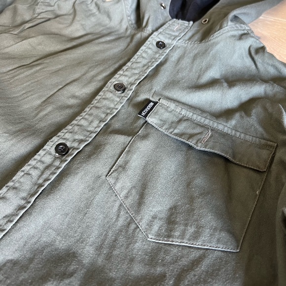 Red Dragon RDS Adult Men’s Hooded Shirt with Pocket - Picture 4 of 6